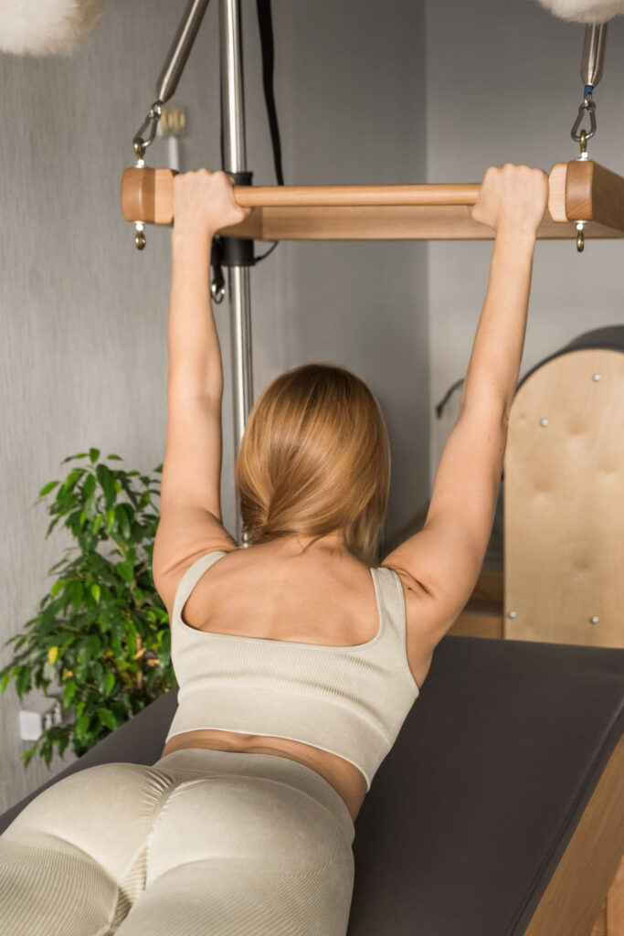 Aletli pilates ile sırt güçlendirme egzersizi - Nilüfer